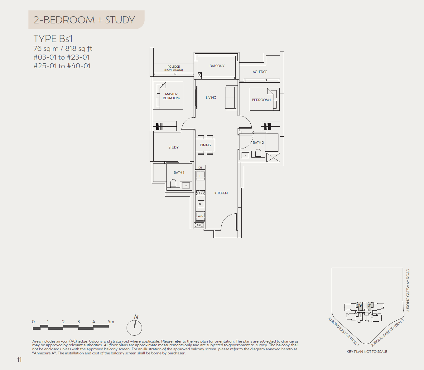 Jden 1 Bedroom Floor Plan 3