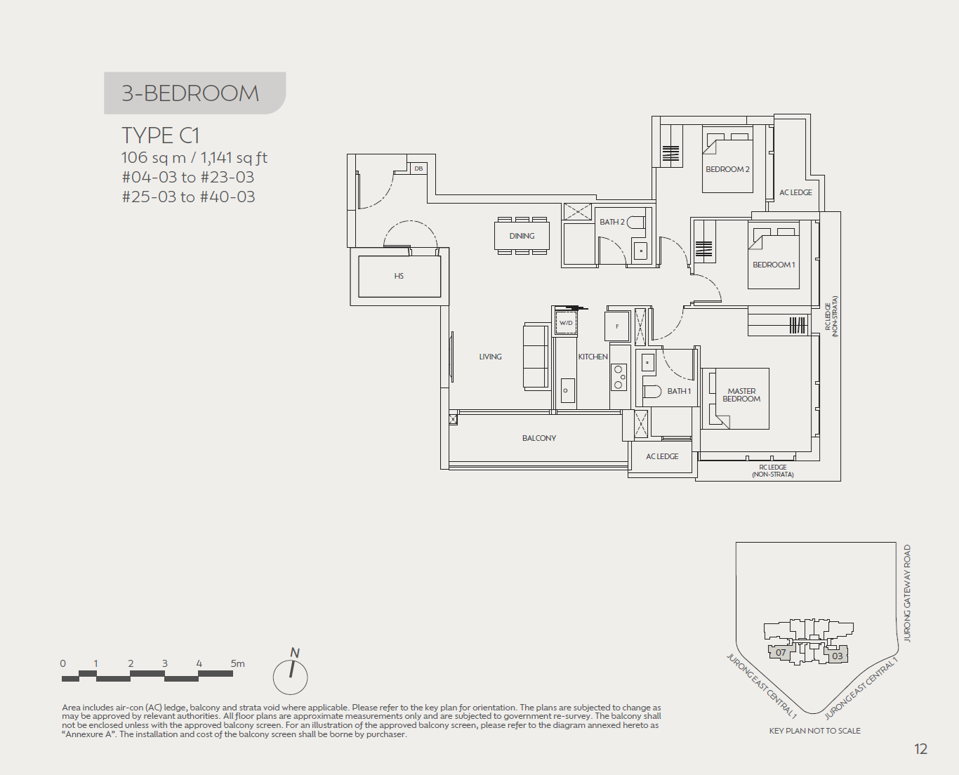 Jden 1 Bedroom Floor Plan 4